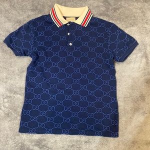 Boys Gucci Shirt; Worn Once, Size 10 but fits like Size 8